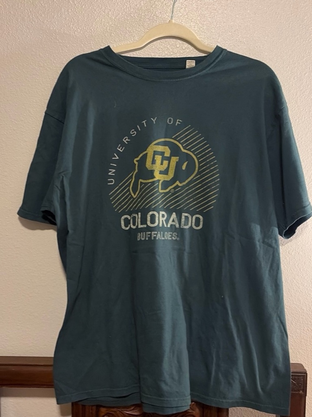 Blue 84 Teal Colorado Buffalos Graphic Tee